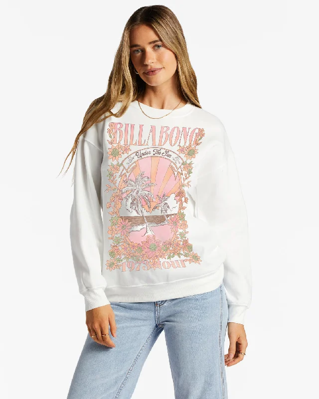 Ride The Wave Sweatshirt - Salt Crystal