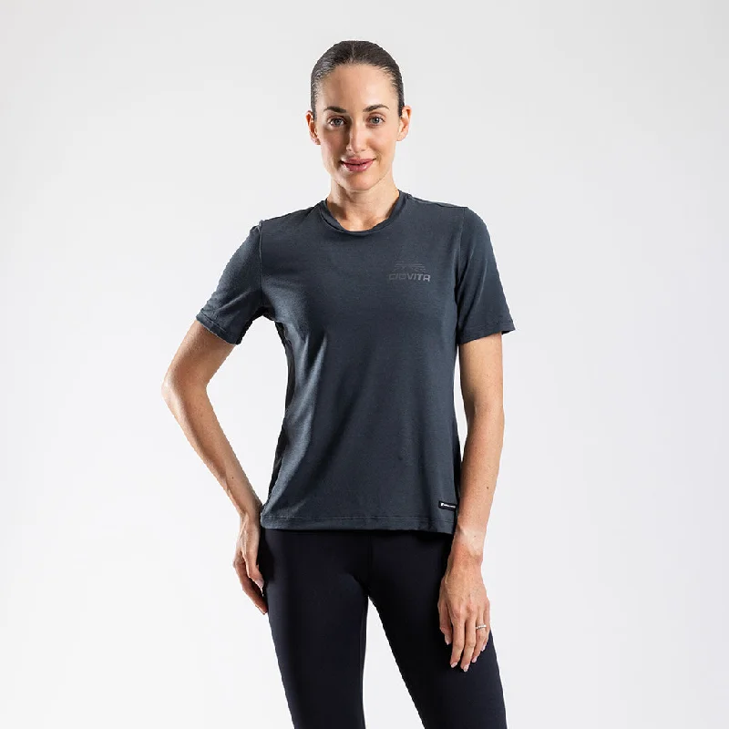 Women's Commuter Tech T Shirt (Seastorm)