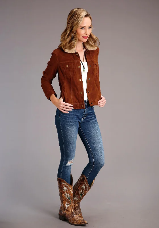 Women's Stetson Ginger Suede Western Jean Style Jacket