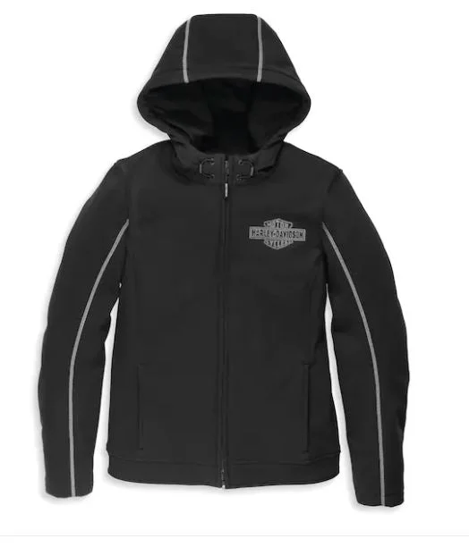 Harley-Davidson Women's Deflector Hooded Riding Fleece