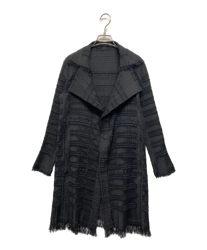 [Pre-owned] ISSEY MIYAKE Fringe Pleated Jacket IM83FD026