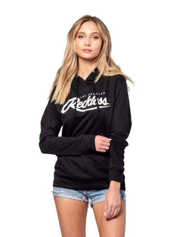 Big R Script Jr Hoodie - Black/White