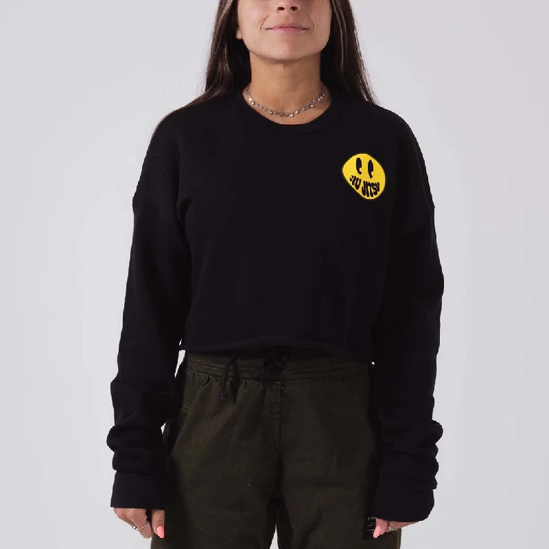 Choke Republic Smiley Women's Crop Hoodie