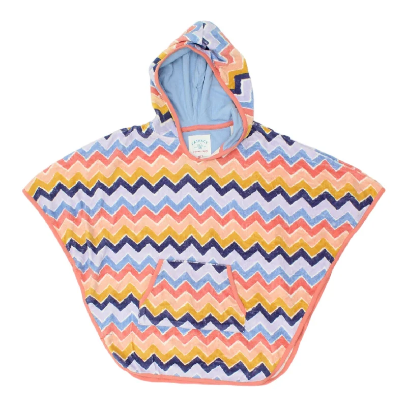 Fat Face Boys Girls Colourful Patterned Towel Hoodie | Kids Designer Beachwear