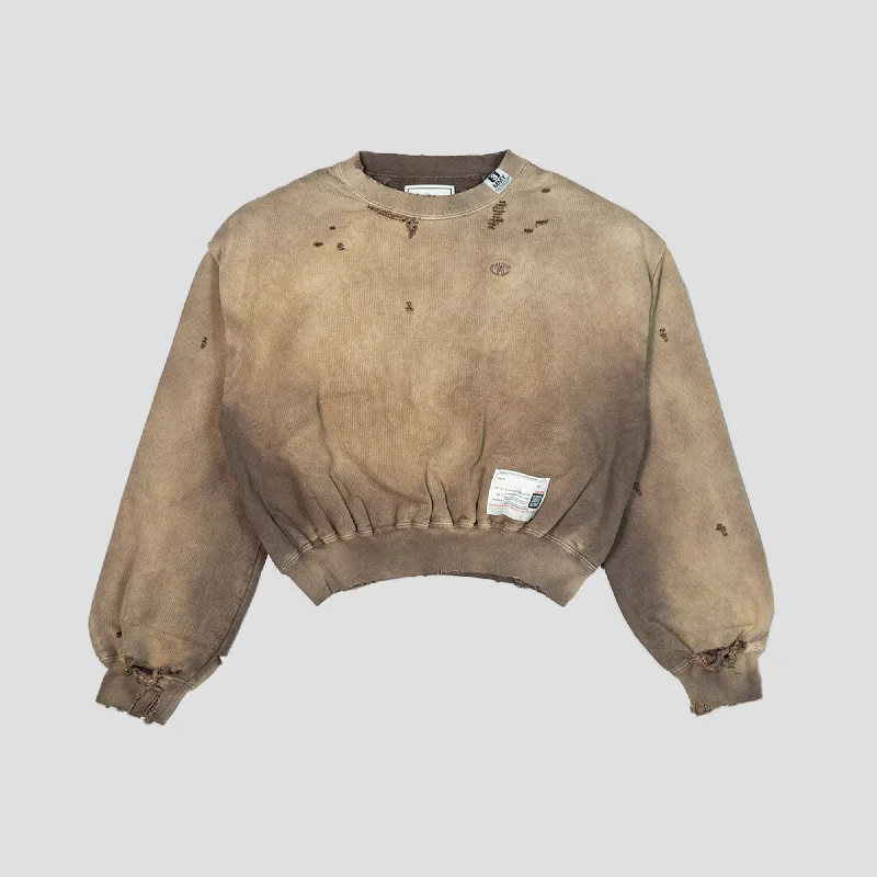 SUNFADED CROPPED PULLOVER