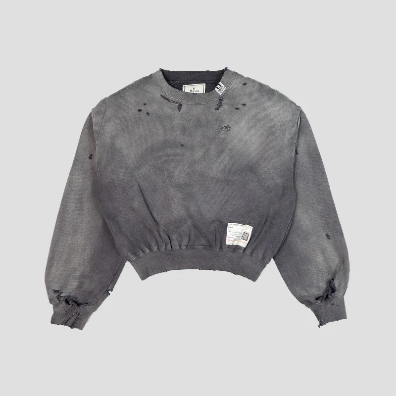 SUNFADED CROPPED PULLOVER