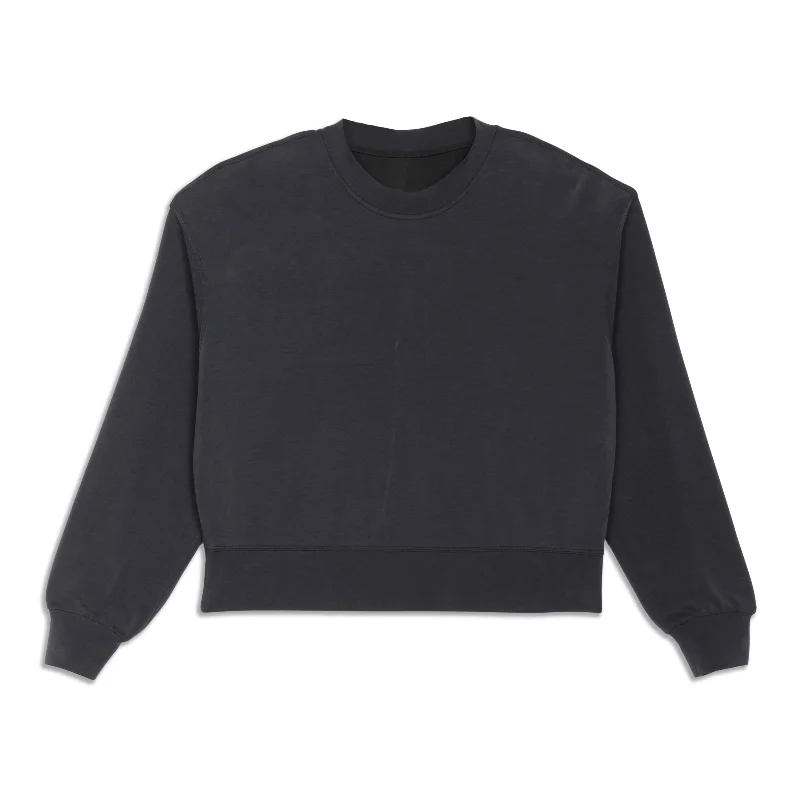 Perfectly Oversized Cropped Crew - Resale