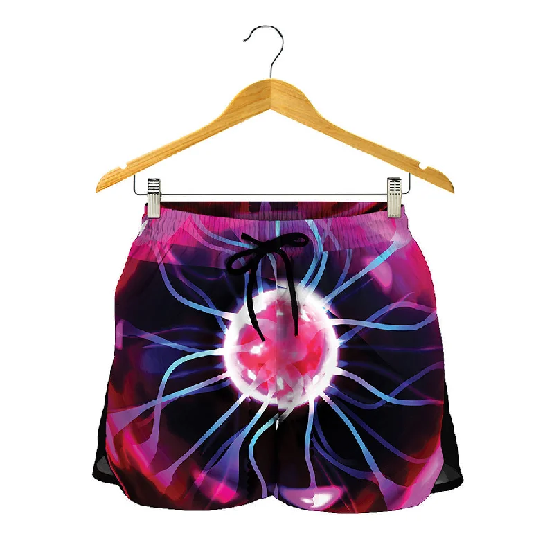 Plasma Ball Print Women's Shorts