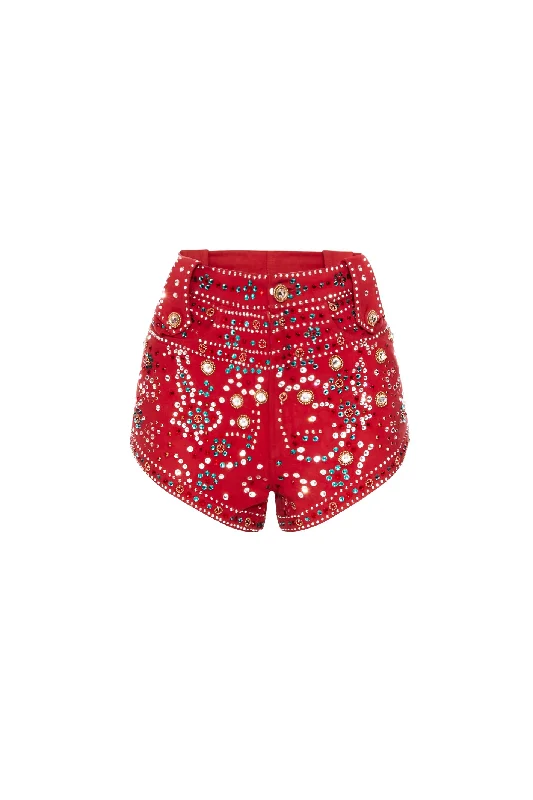 Ziggy Red Shorts