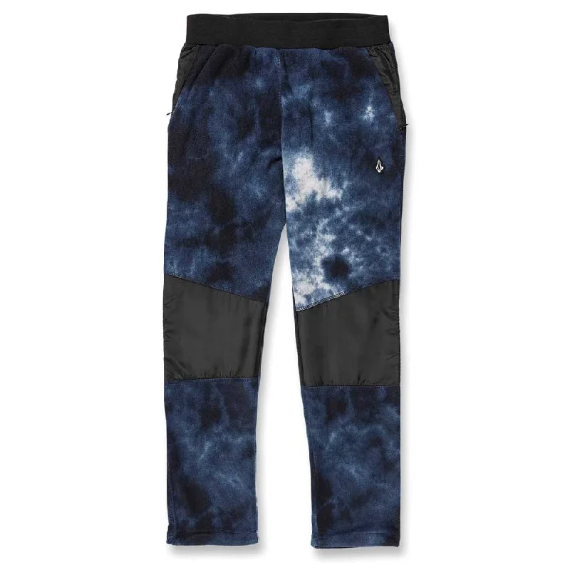 Volcom Women's Polar Fleece Pants - Storm Tie-Dye