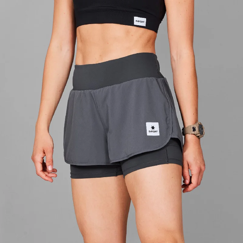 2 in 1 Pace Shorts 3''