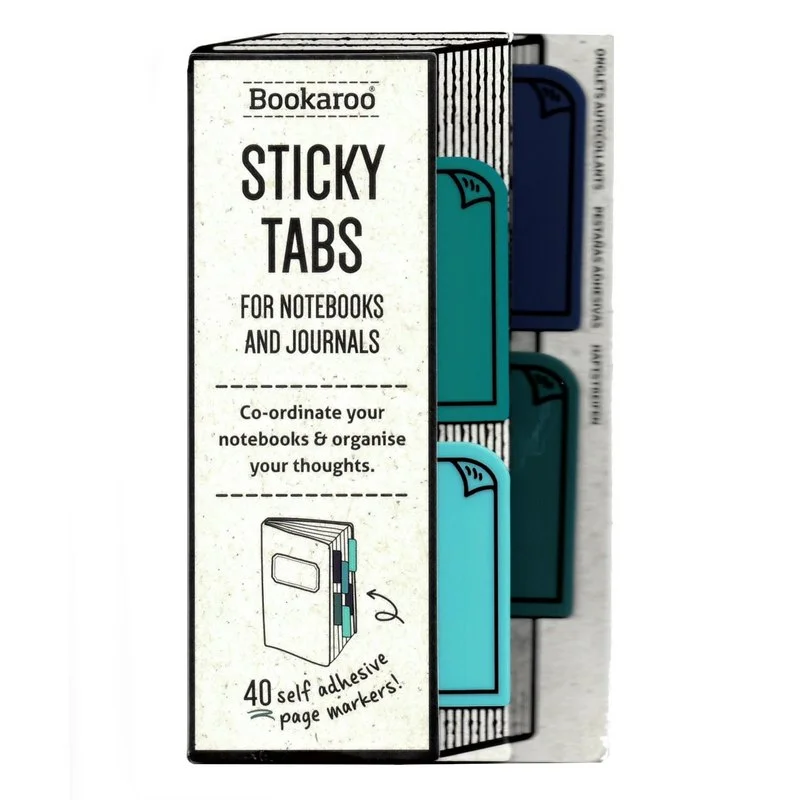 Bookaroo Sticky Tabs Blue