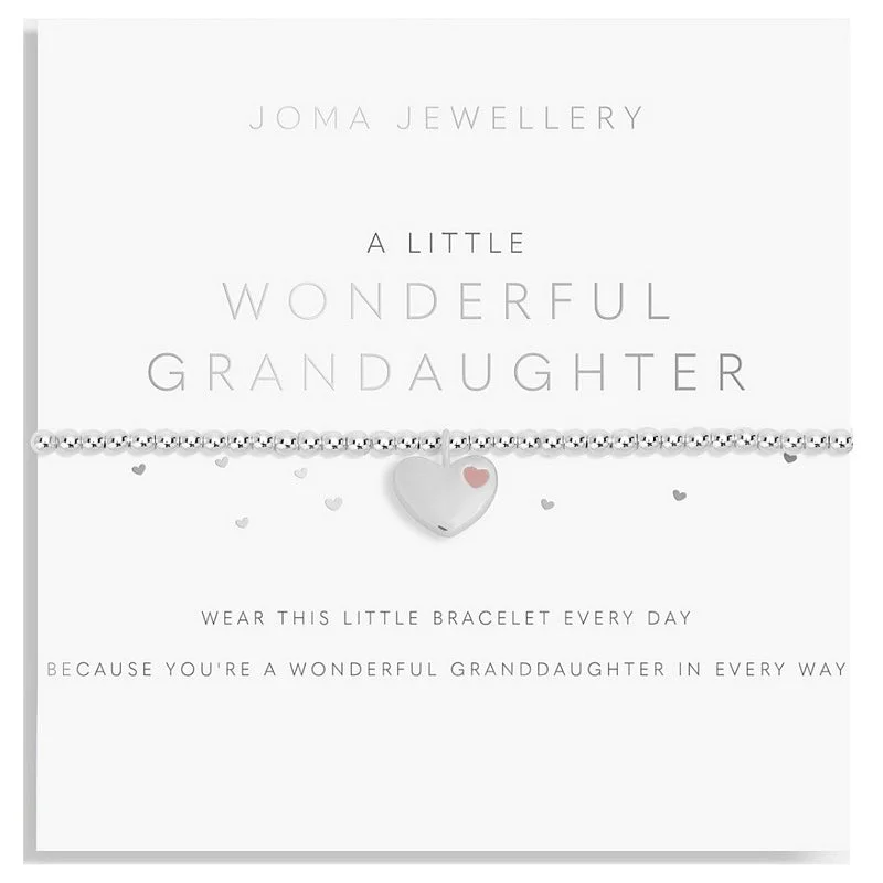 A Little Wonderful Granddaughter Child's Bracelet