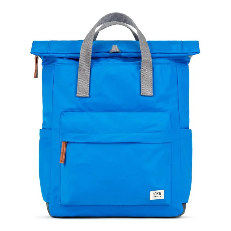 Roka Backpack Canfield B Medium Neon Blue Recycled Nylon