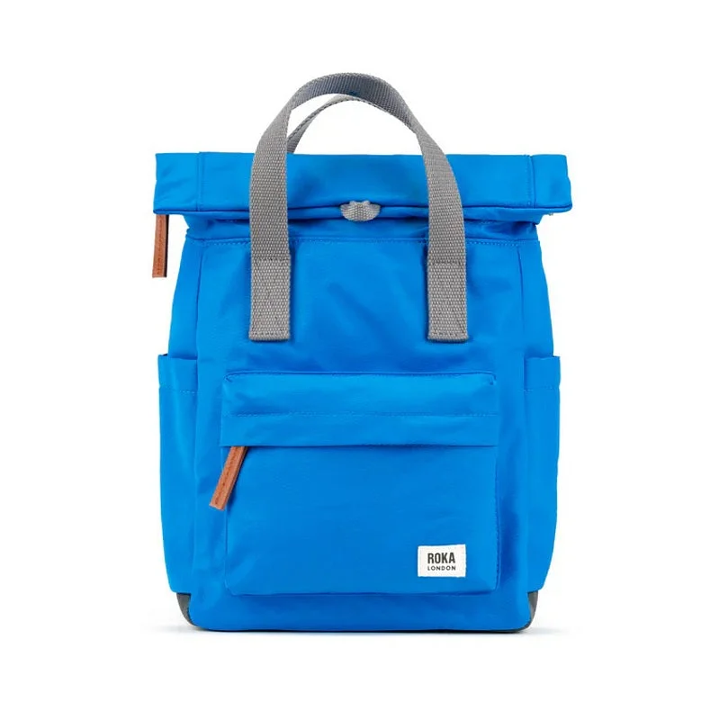 Roka Backpack Canfield B Small Neon Blue Recycled Nylon