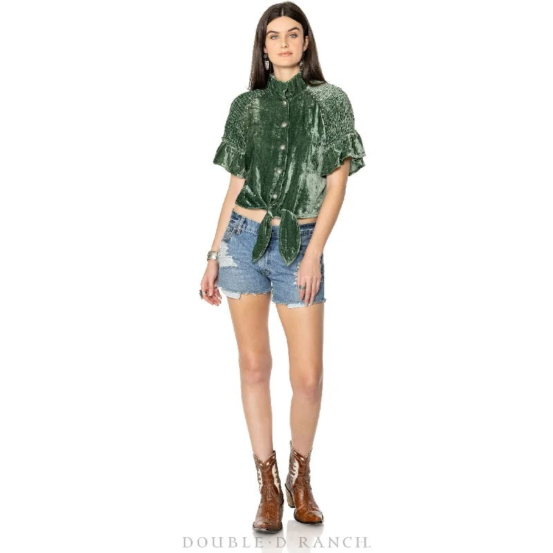 Double D Ranchwear Lucky Shamrock Canter Top