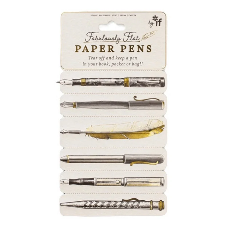 Fabulously Flat Paper Pens