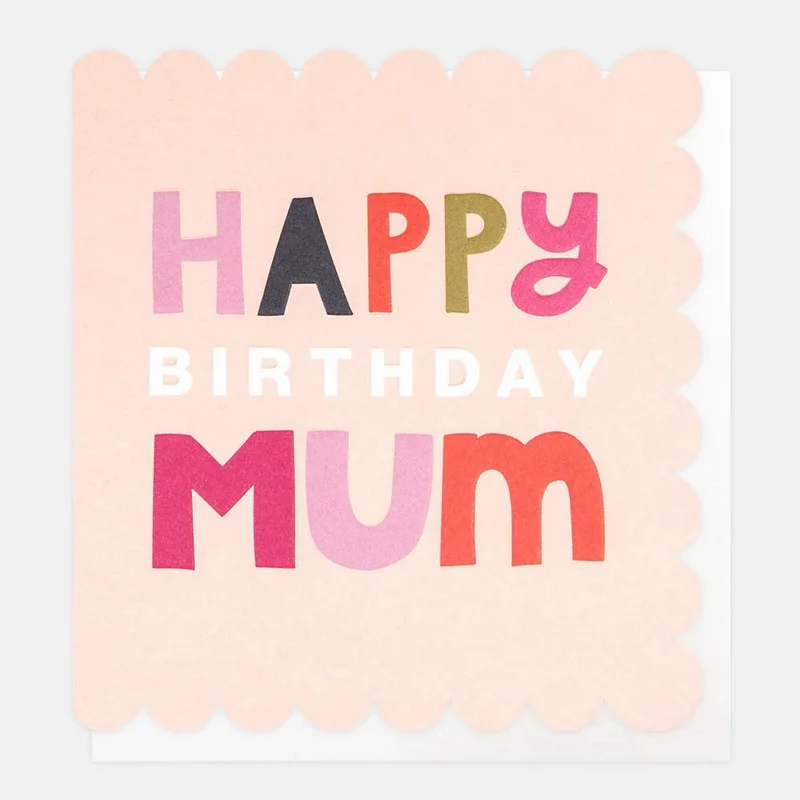 Happy Birthday Mum Pink