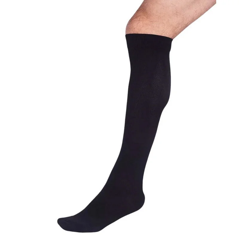 Recycled Nylon Compression Flight Socks Black 7-11