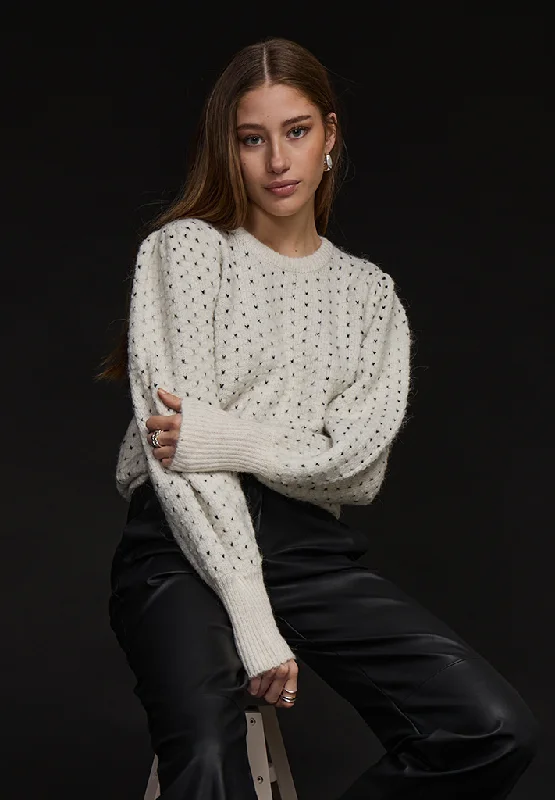 MSElja Knit Pullover - Light Birch