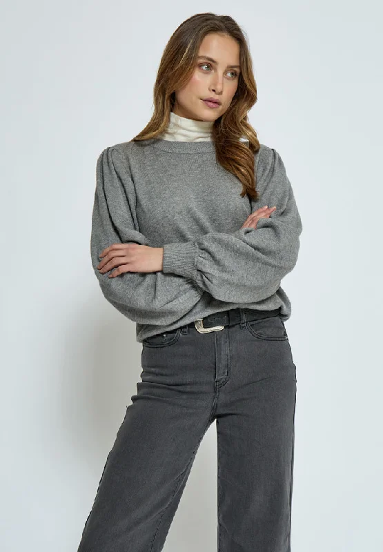 MSJudy Pullover - Grey Melange