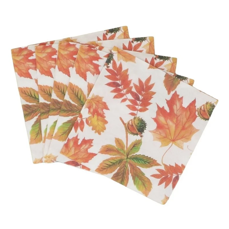 Paper Napkins Autumn Pack of 20