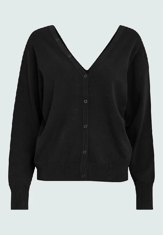 PCBandy V-Neck cardigan - Black