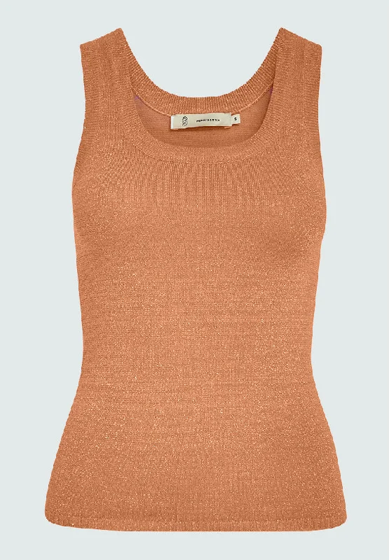 PCRemi Tank Top - Toasted Nut Orange