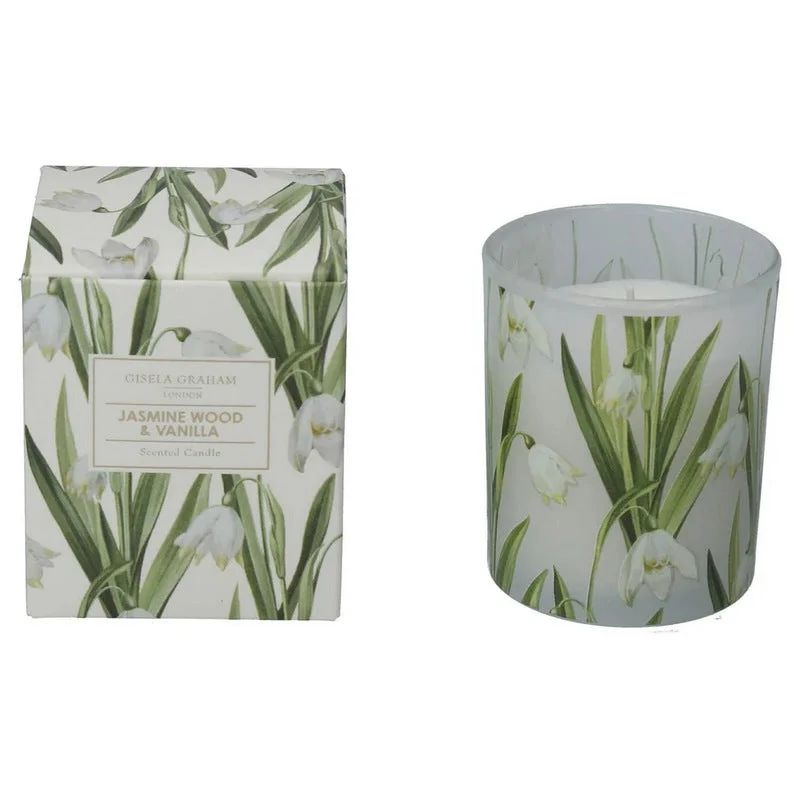 Snowdrop Boxed Candle Jasmine Wood & Vanilla