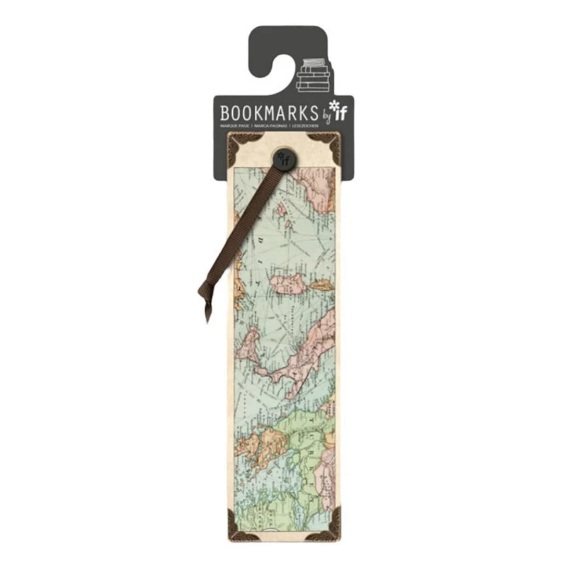 Vintage Map Bookmark